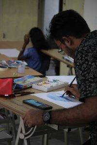 workshop water color & live sketching by ar. yuvasankar (18)