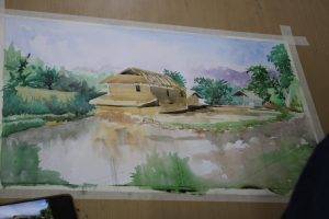 workshop water color & live sketching by ar. yuvasankar (7)